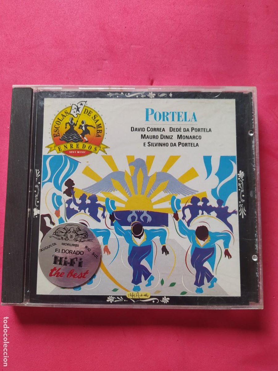 CDs de m&uacute;sica: PORTELA DAVID CORREA ESCOLAS DE SAMBA - Foto 1