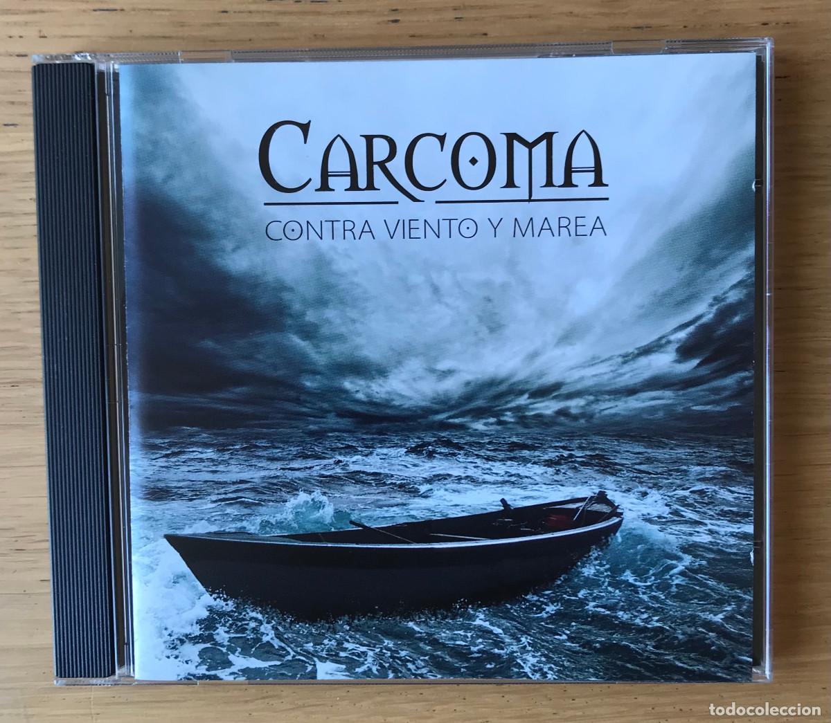 CDs de m&uacute;sica: CARCOMA: &rdquo;CONTRA VIENTO Y MAREA&rdquo; CD 2014 - HARD ROCK - Foto 1