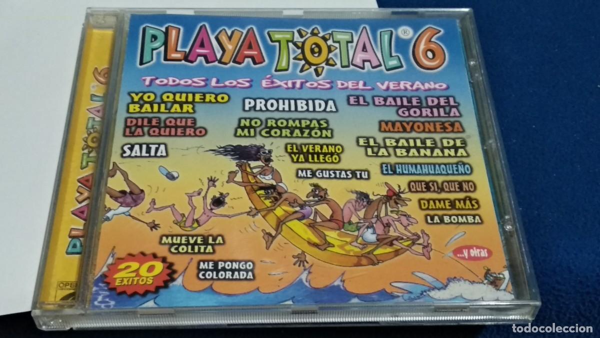 CDs de m&uacute;sica: PLAYA TOTAL 6 (CD OPEN 2001) TODOS LOS &Eacute;XITOS DEL VERANO - Foto 1