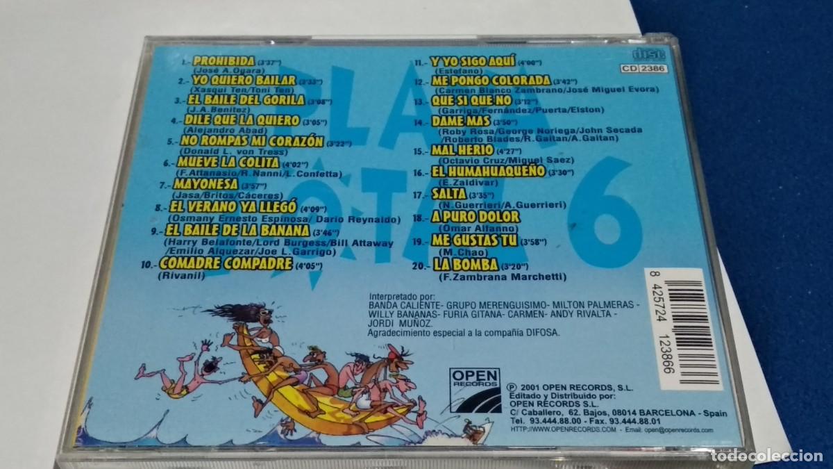 CDs de m&uacute;sica: PLAYA TOTAL 6 (CD OPEN 2001) TODOS LOS &Eacute;XITOS DEL VERANO - Foto 3