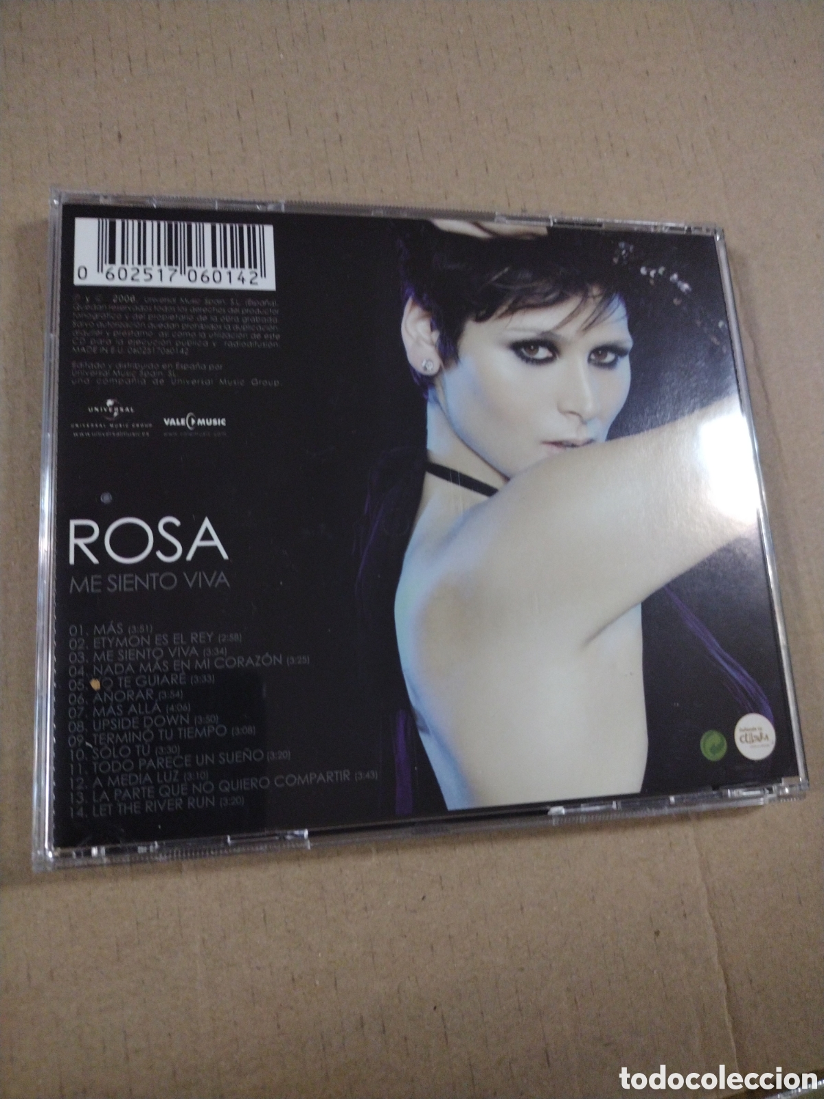 CDs de m&uacute;sica: ROSA. ME SIENTO VIVA. CD - Foto 2