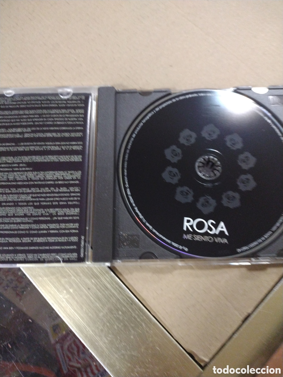 CDs de m&uacute;sica: ROSA. ME SIENTO VIVA. CD - Foto 3