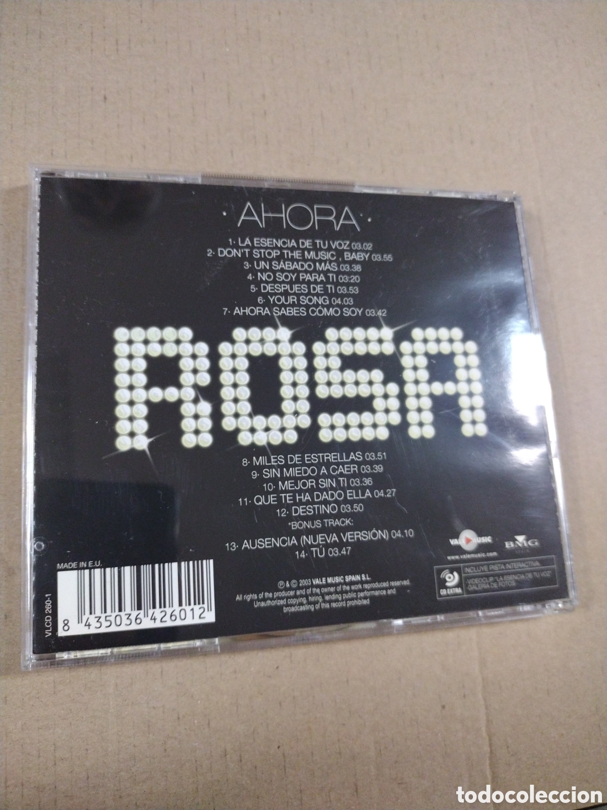 CDs de m&uacute;sica: ROSA AHORA. CD M&uacute;sica - Foto 2