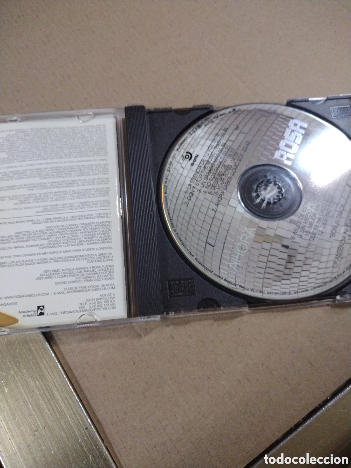 CDs de m&uacute;sica: ROSA AHORA. CD M&uacute;sica - Foto 3