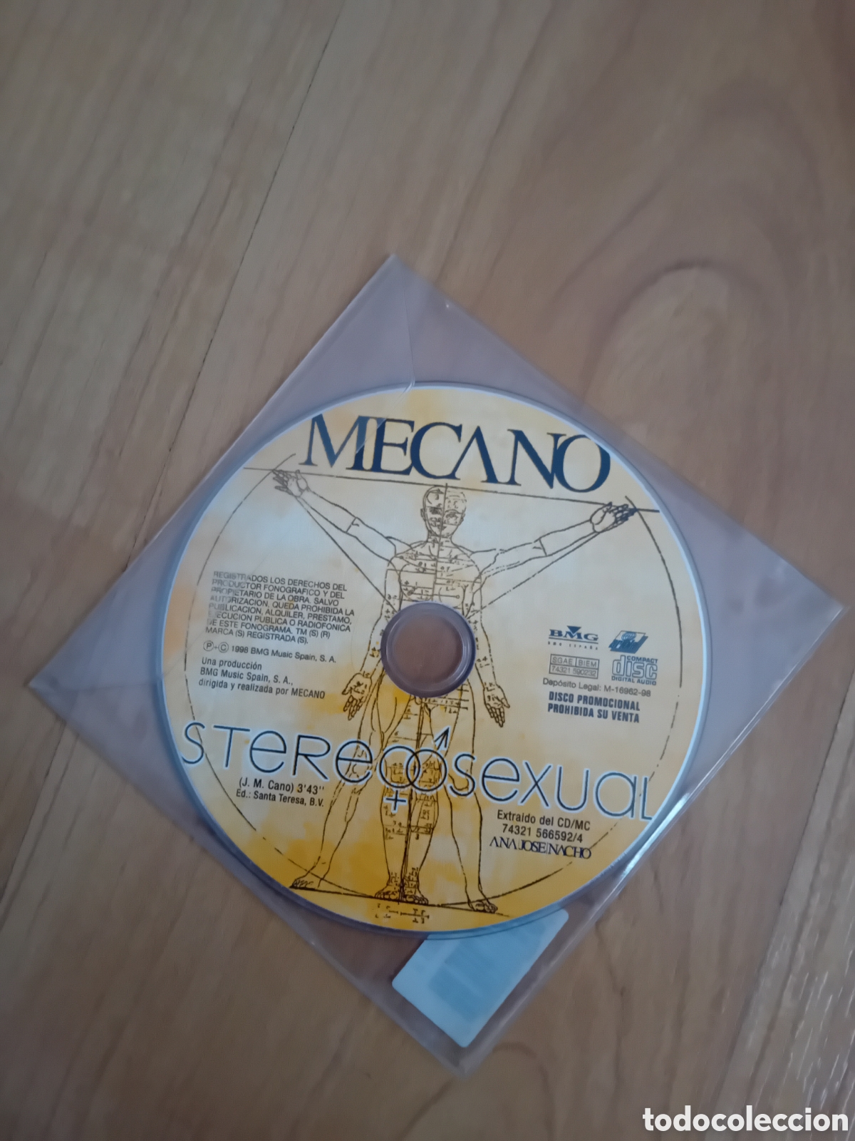CDs de m&uacute;sica: MECANO. STEREOSEXUAL - Foto 1