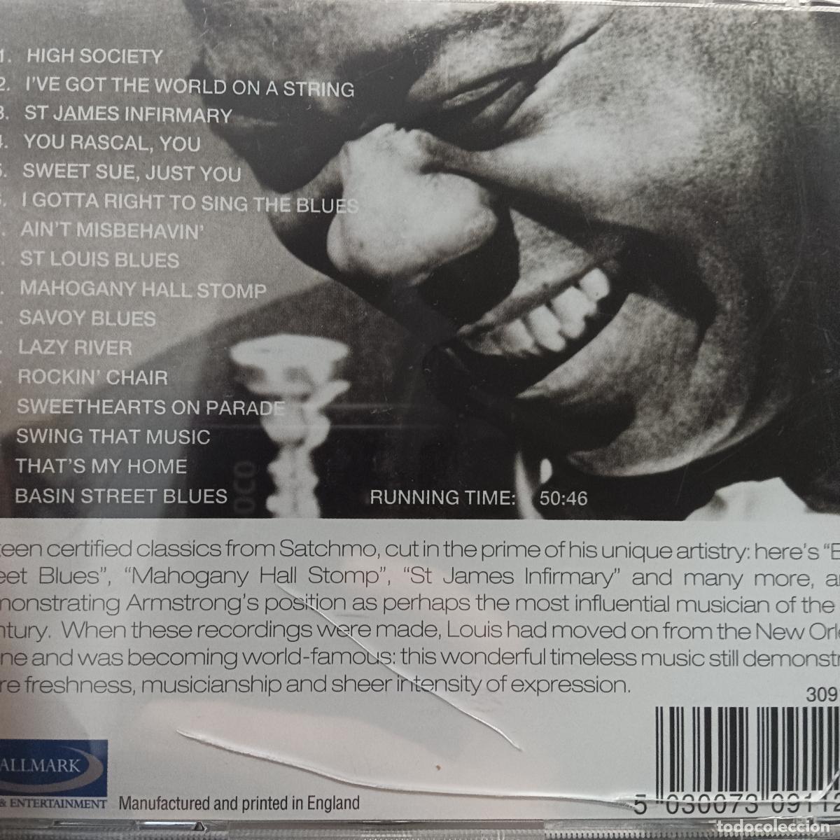 CDs de m&uacute;sica: LOUIS ARMSTRONG AT HIS BEST. CD - Foto 2