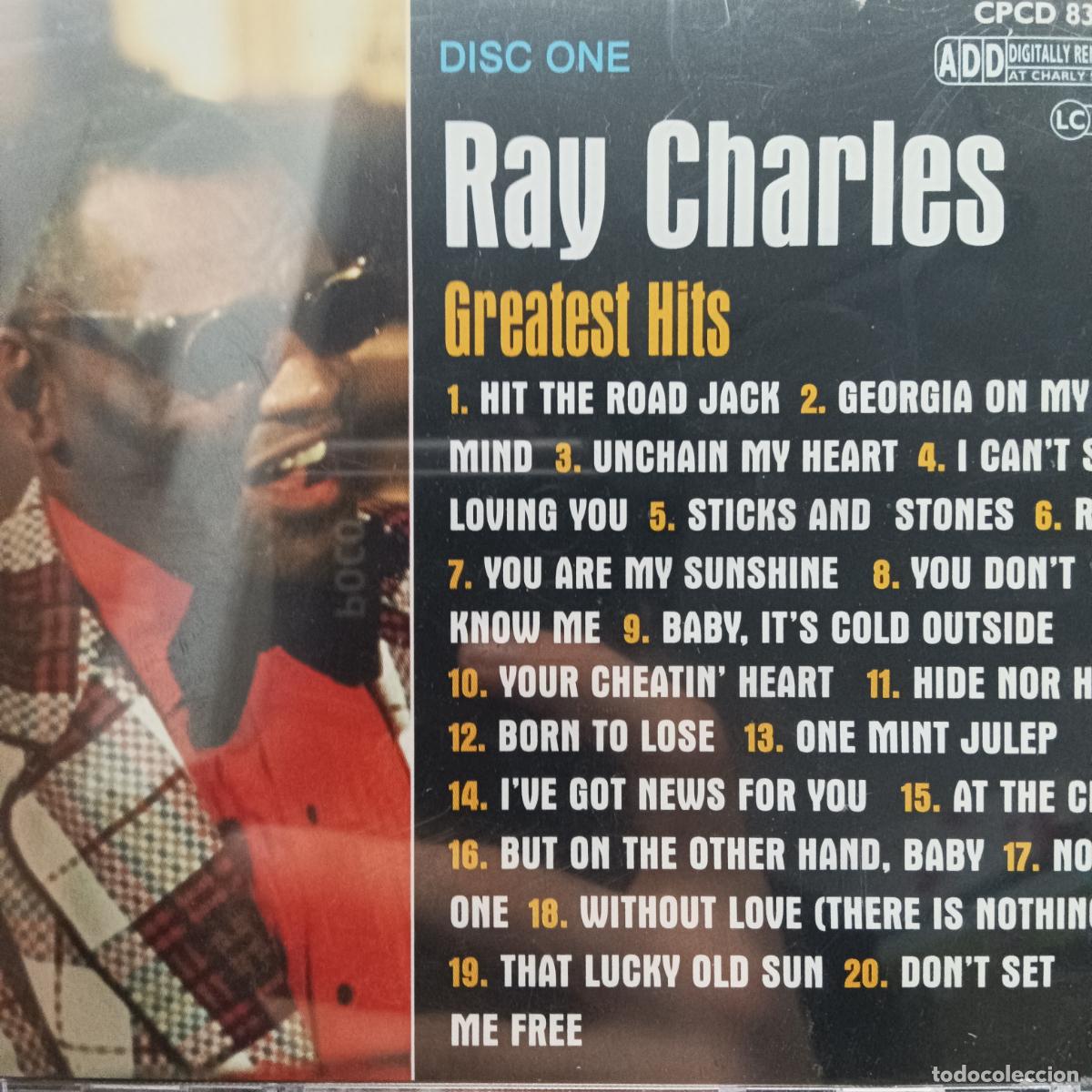CDs de m&uacute;sica: RAY CHARLES, GREATEST HITS DISC ONE CD - Foto 2