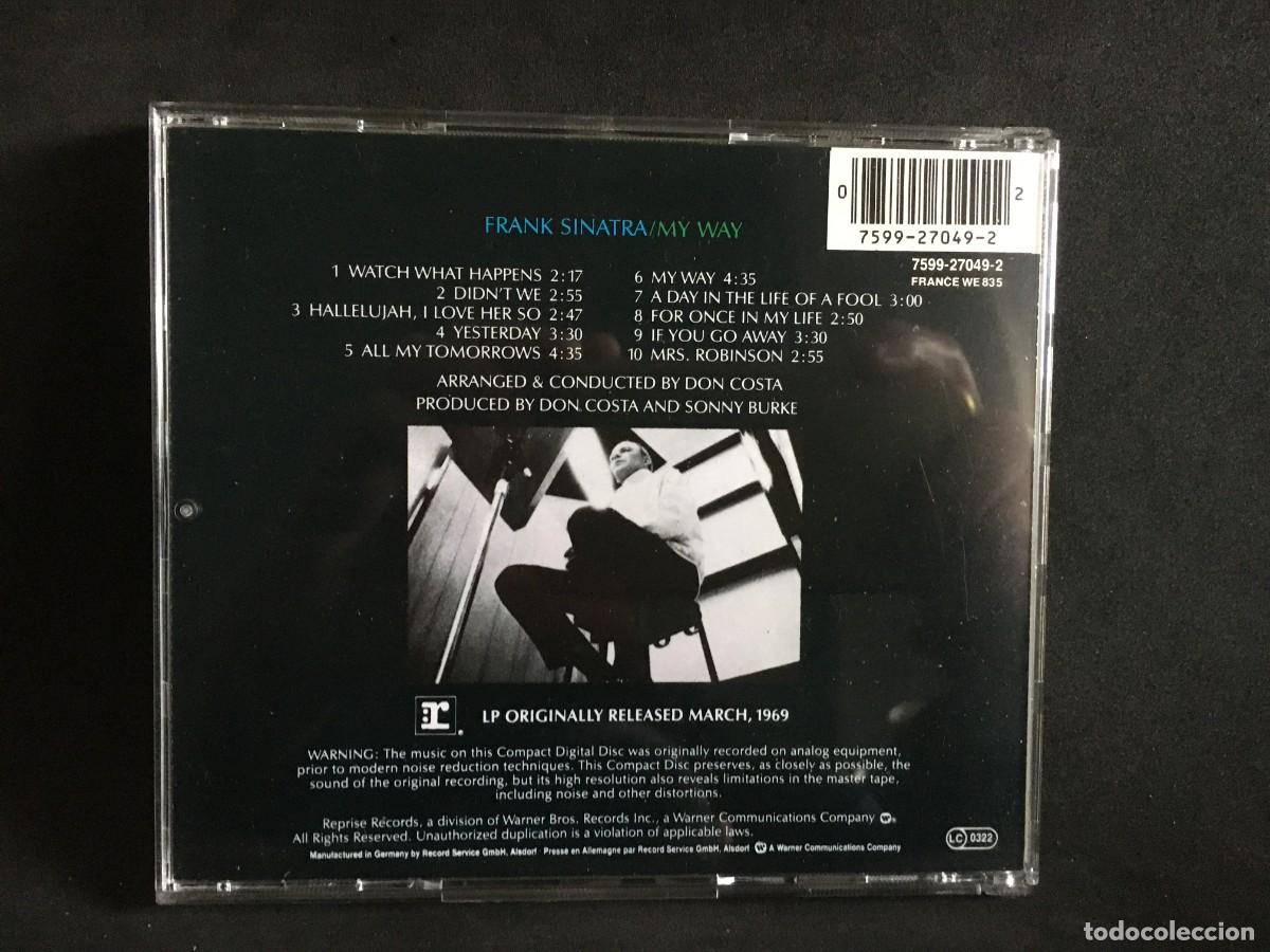 CDs de m&uacute;sica: Frank Sinatra &ndash; My Way - CD - Capitol - Foto 2