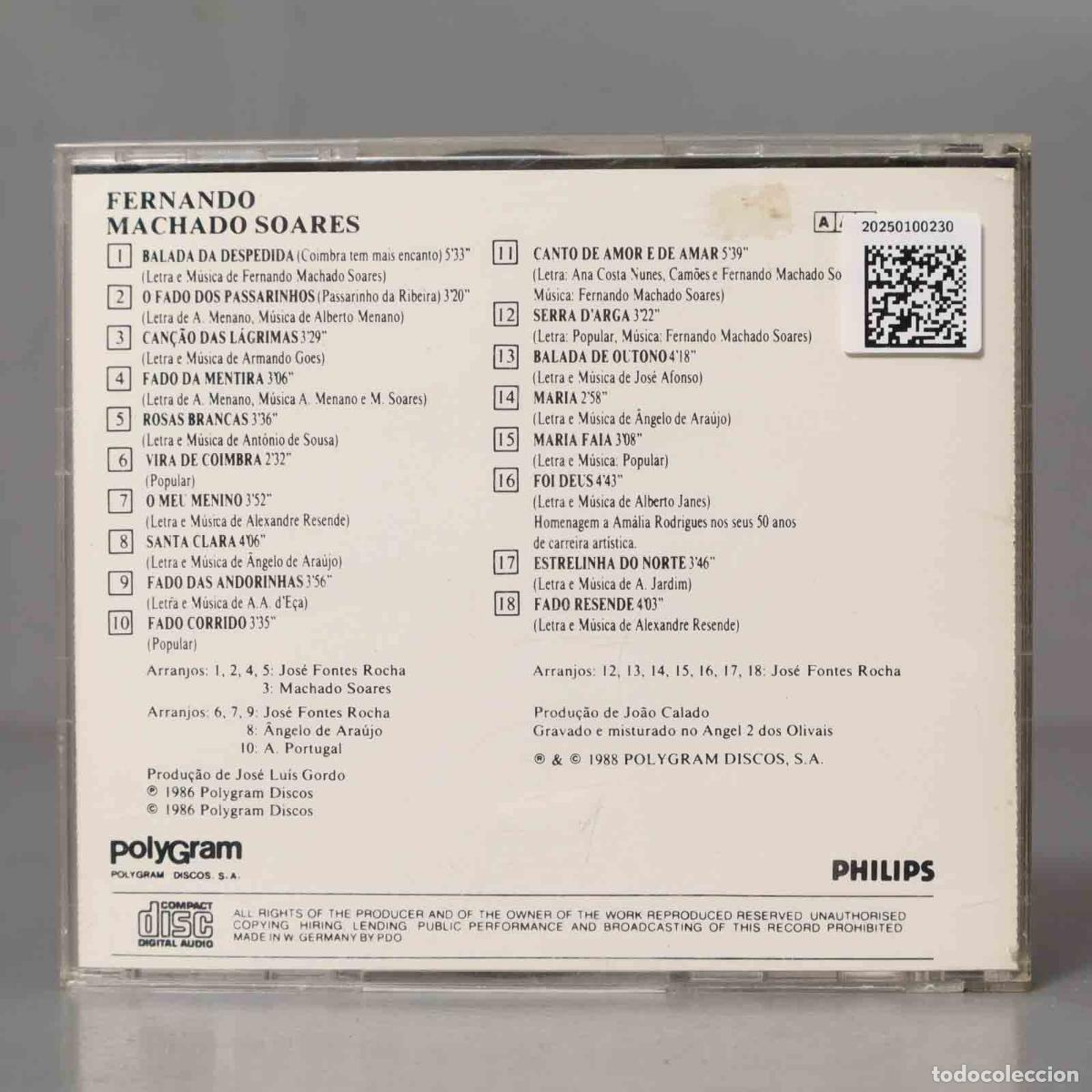 CDs de m&uacute;sica: CD. FERNANDO MACHADO SOARES - Foto 2