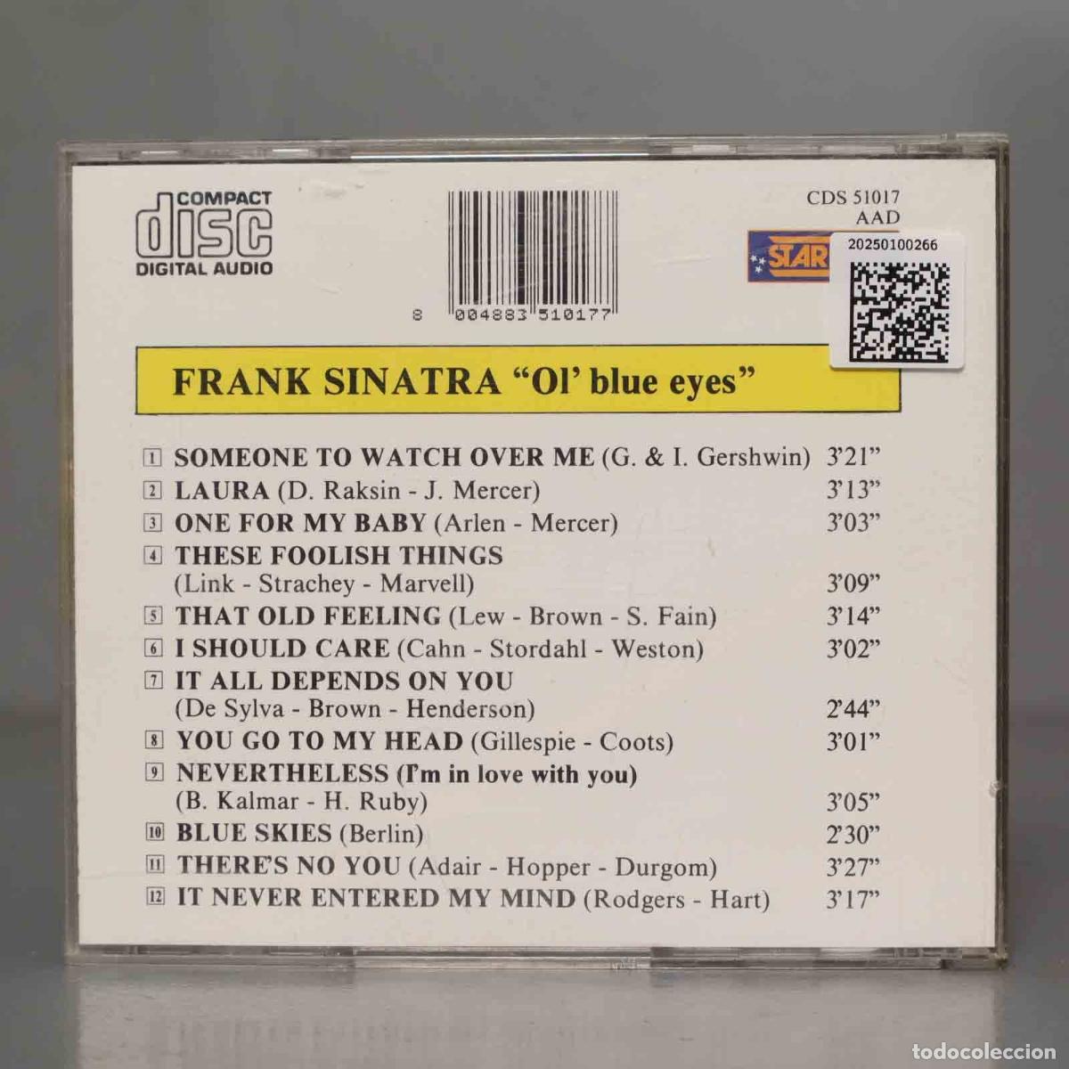 CDs de m&uacute;sica: CD. Frank Sinatra &ndash; Ol&acute; Blue Eyes - Foto 2