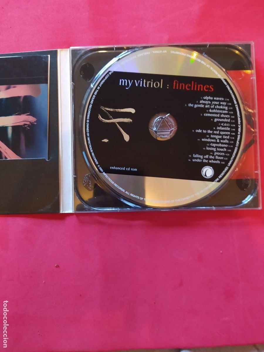 CDs de m&uacute;sica: MY VITRIOL FINELINES SPECIAL EDITICON CD - Foto 3