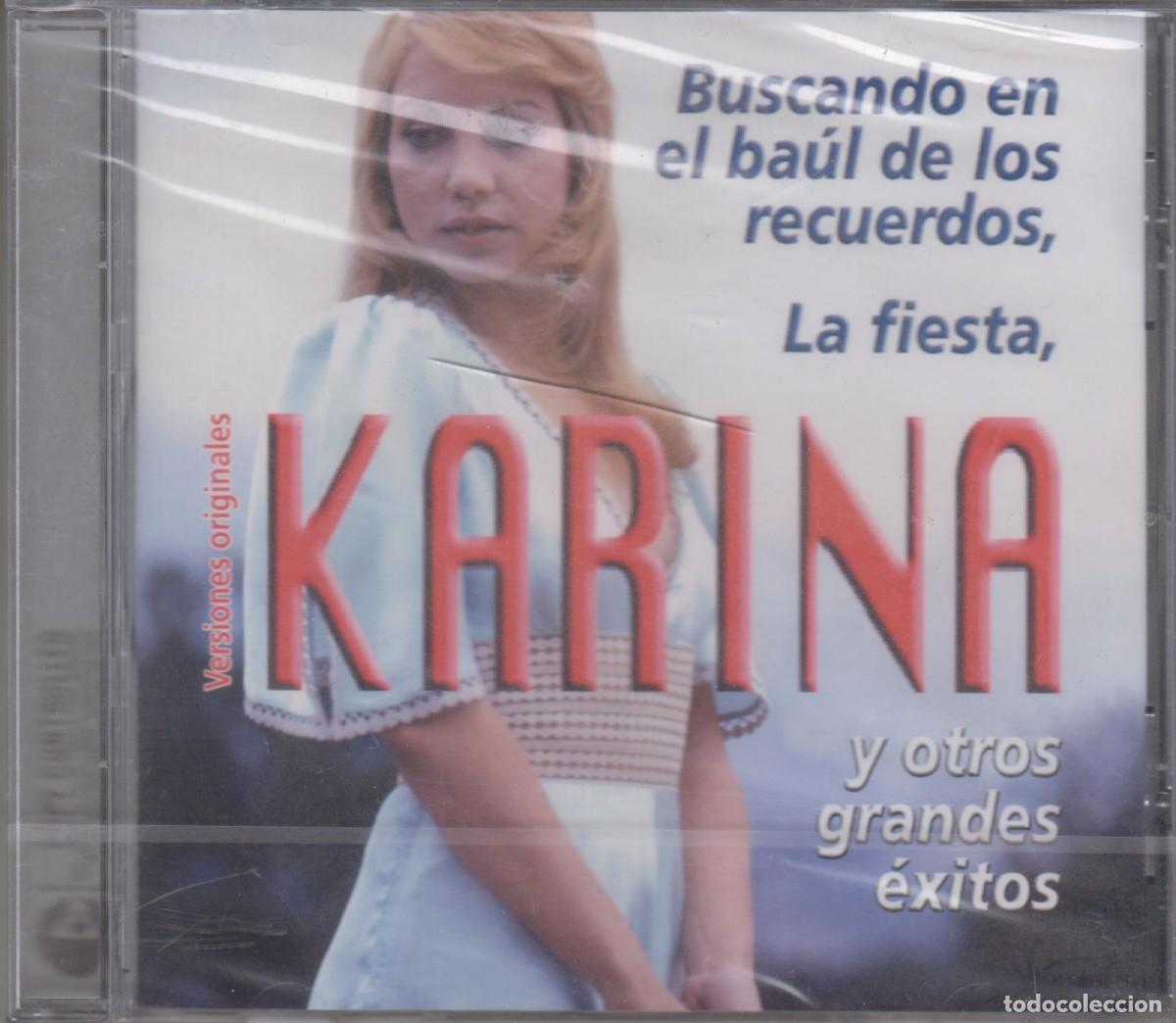 CDs de m&uacute;sica: Karina cd Buscando en el ba&uacute;l y otros &eacute;xitos 2004 EMI (Precintado) - Foto 1