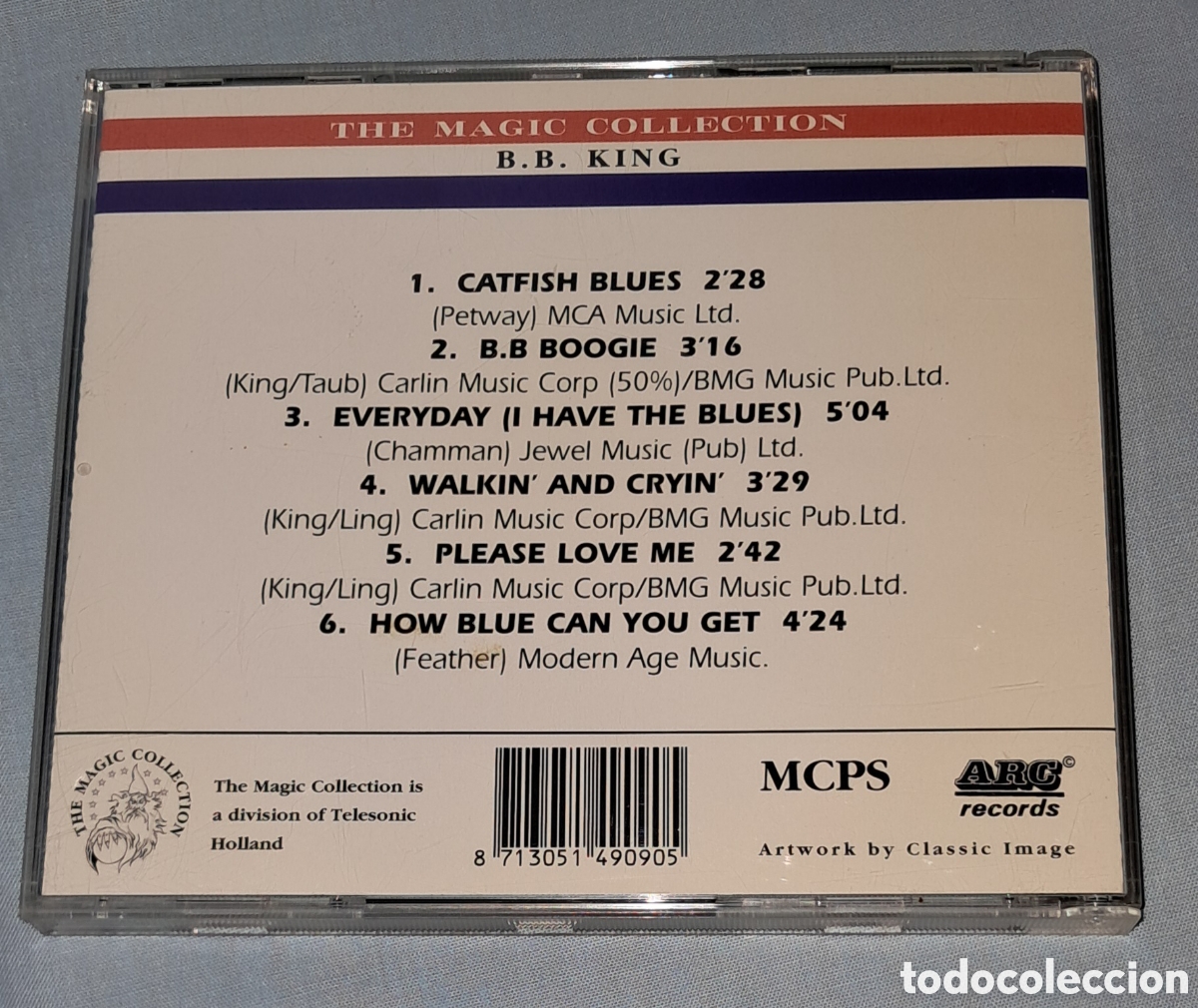 CDs de m&uacute;sica: CD B. B. KING THE MAGIC COLLECTION . ARC RECORDS - Foto 3