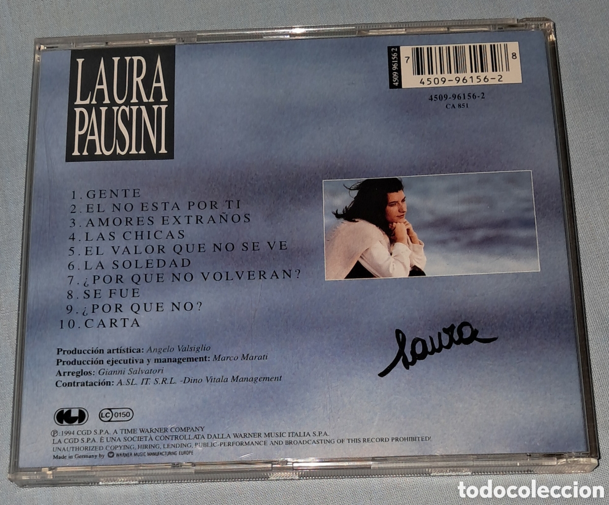CDs de m&uacute;sica: CD LAURA PAUSINI 1994 - Foto 3