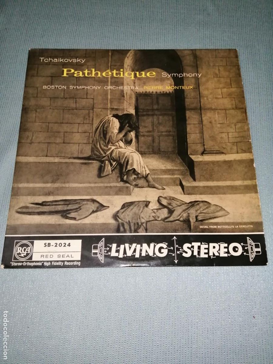 CDs de m&uacute;sica: TCHAIKOVSKY - SYMPHONY PATEH&Eacute;TIQUE - 1959 - Foto 2