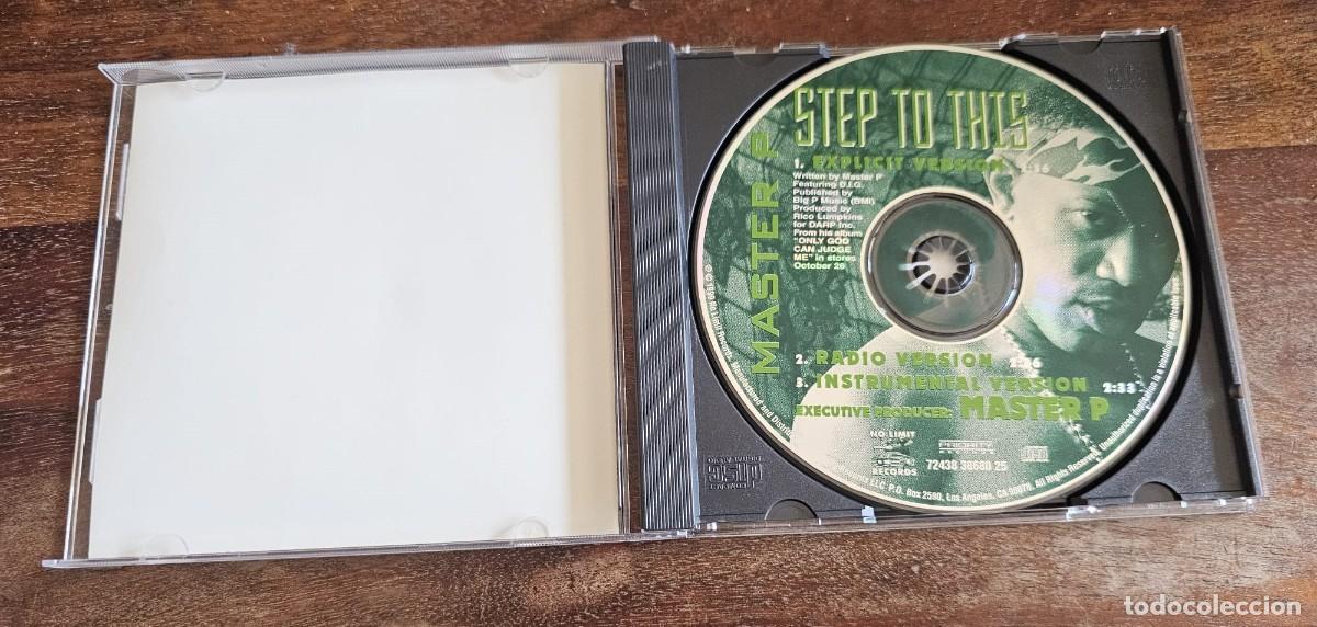 CDs de m&uacute;sica: CD MASTER P - STEP TO THIS (SINGLE) EDICI&Oacute;N LIMITADA, DE COLECCI&Oacute;N PRIVADA - Foto 3