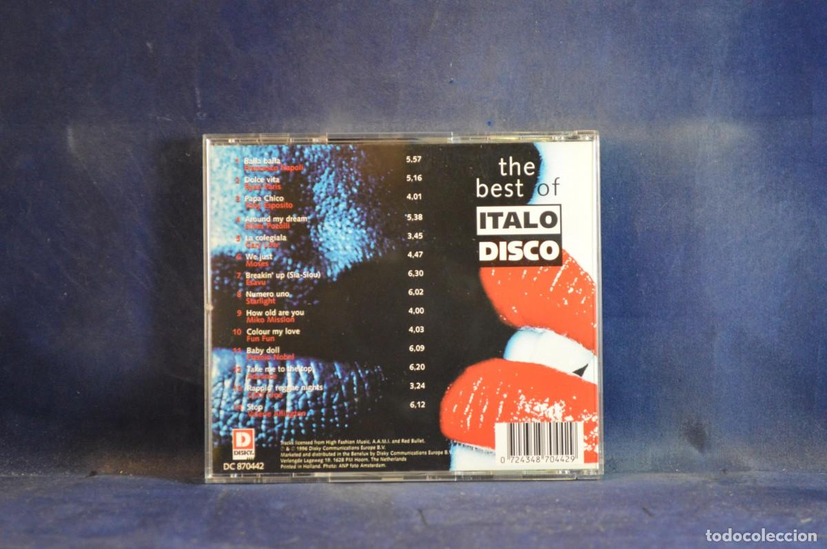 CDs de m&uacute;sica: VARIOUS &ndash; THE BEST ITALO DISCO - CD - Foto 2