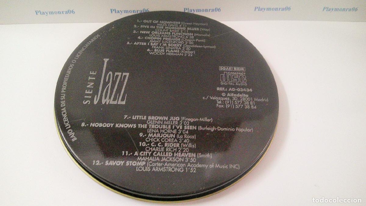 CDs de m&uacute;sica: C101 CD SIENTE JAZZ 12 GRANDES EXITOS - Foto 3