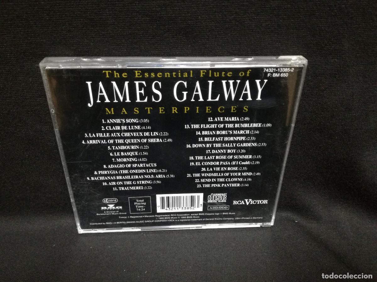 CDs de m&uacute;sica: CD - JAMES GALWAY - MASTER PIECES - Foto 2