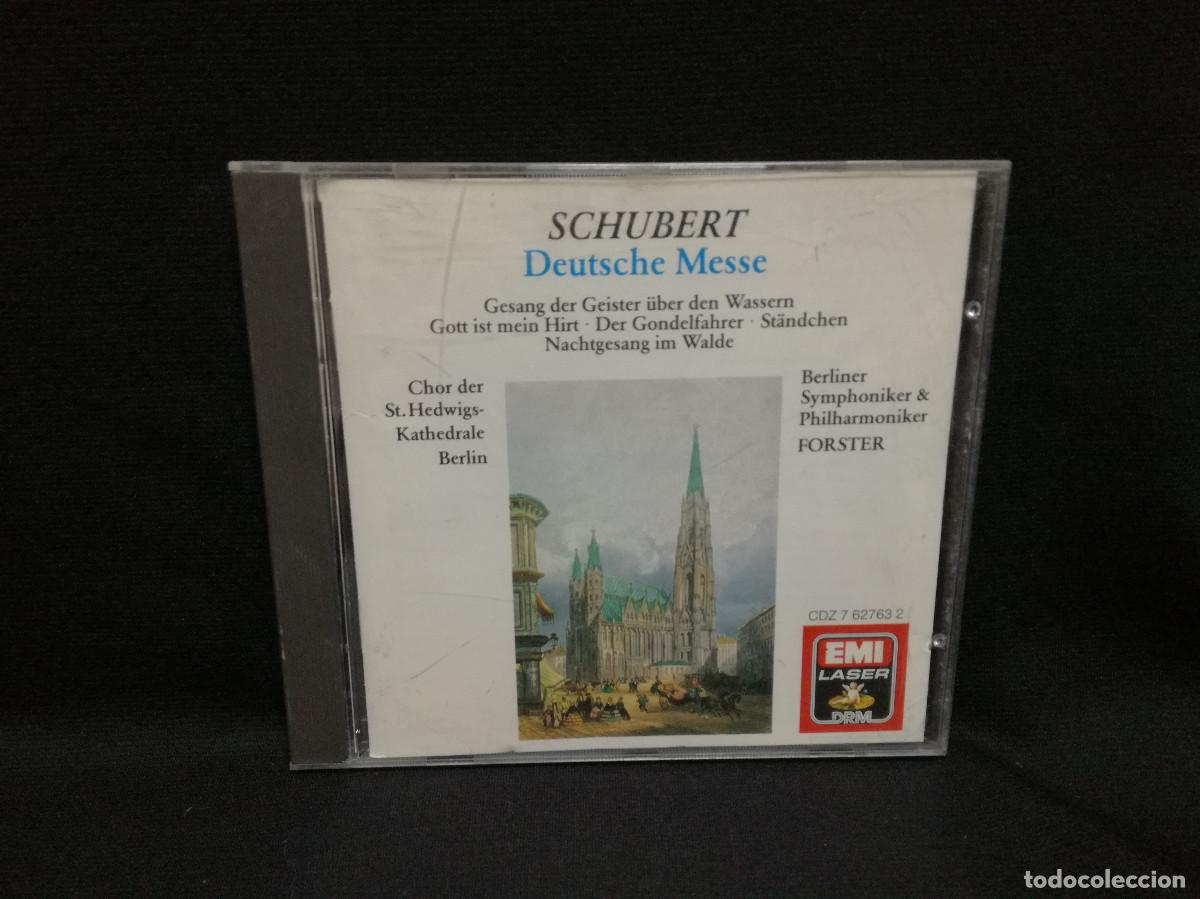 CDs de m&uacute;sica: CD - SCHUBERT - DEUTSCHE MESSE - Foto 1