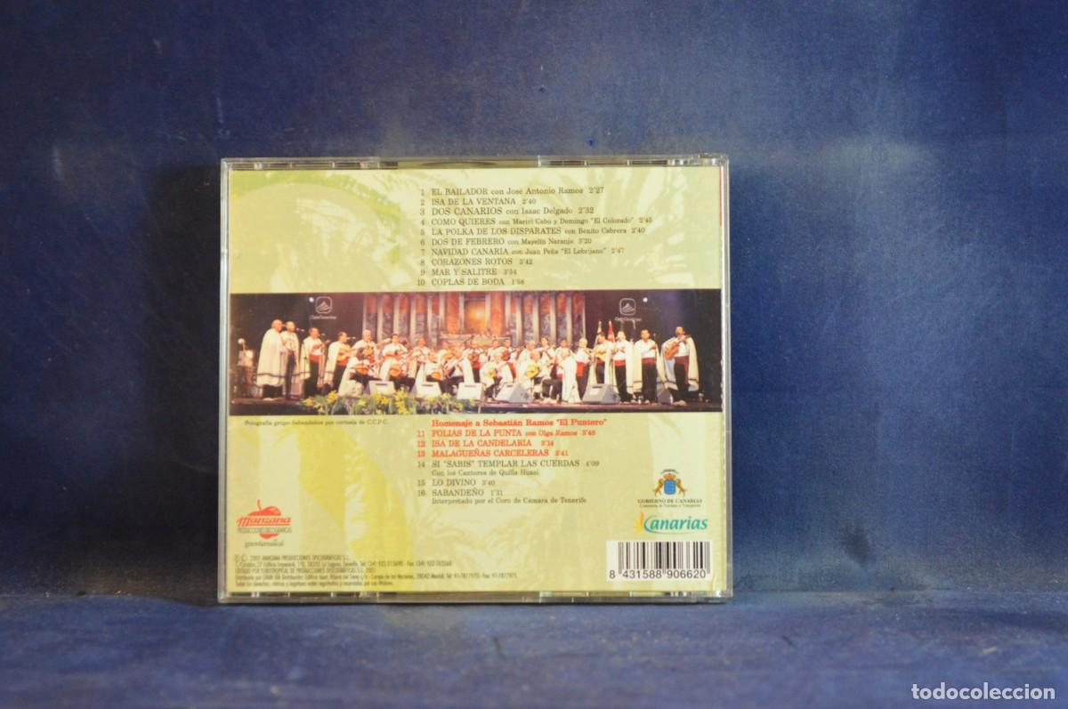 CDs de m&uacute;sica: LOS SABANDE&Ntilde;OS &ndash; TEIDE Y NUBLO - CD - Foto 2