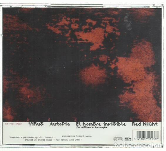 CDs de m&uacute;sica: BILL LASWELL : Oscillations 2. (CD. SubRosa, 1998) - Foto 2