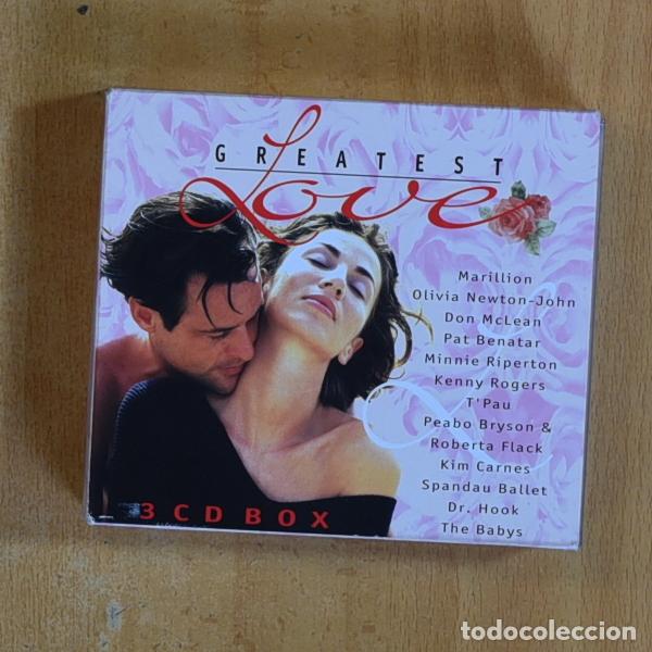 CDs de m&uacute;sica: VARIOS - GREATEST LOVE - 3 CD - Foto 1