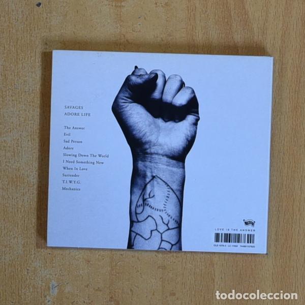 CDs de m&uacute;sica: SAVAGES - ADORE LIFE - CD - Foto 2