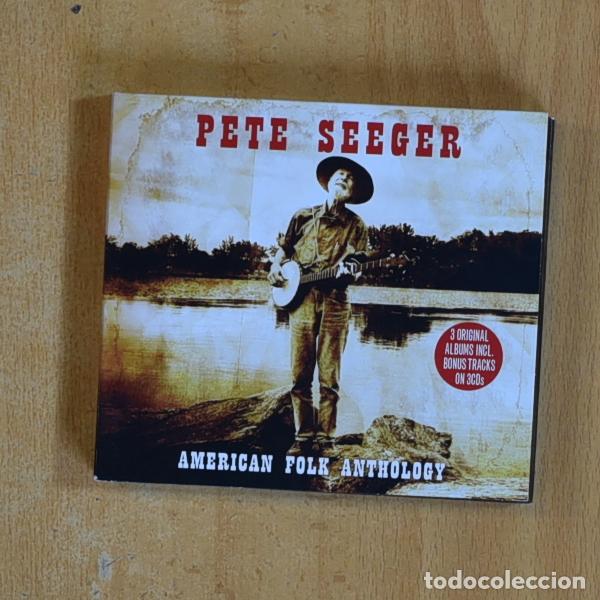 CDs de m&uacute;sica: PETE SEEGER - AMERICAN FOLK ANTHOLOGY - CD - Foto 1
