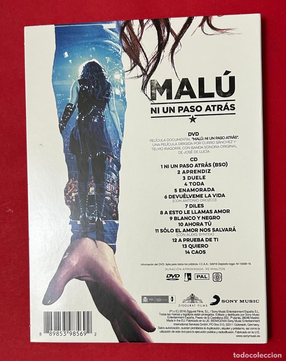 CDs de m&uacute;sica: MAL&Uacute; - NI UN PASO ATR&Aacute;S - DVD Y CD - Foto 2