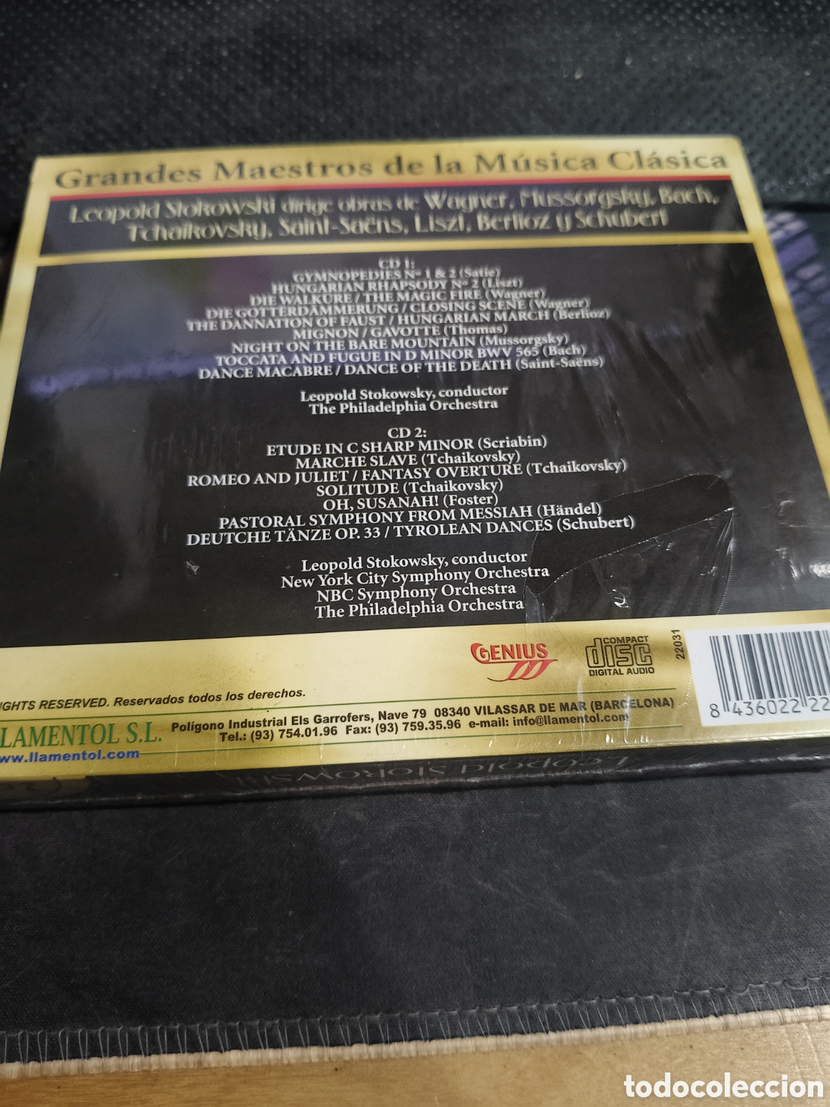 CDs de m&uacute;sica: Leopold stokowski Nuevo a estrenar -25 - Foto 2