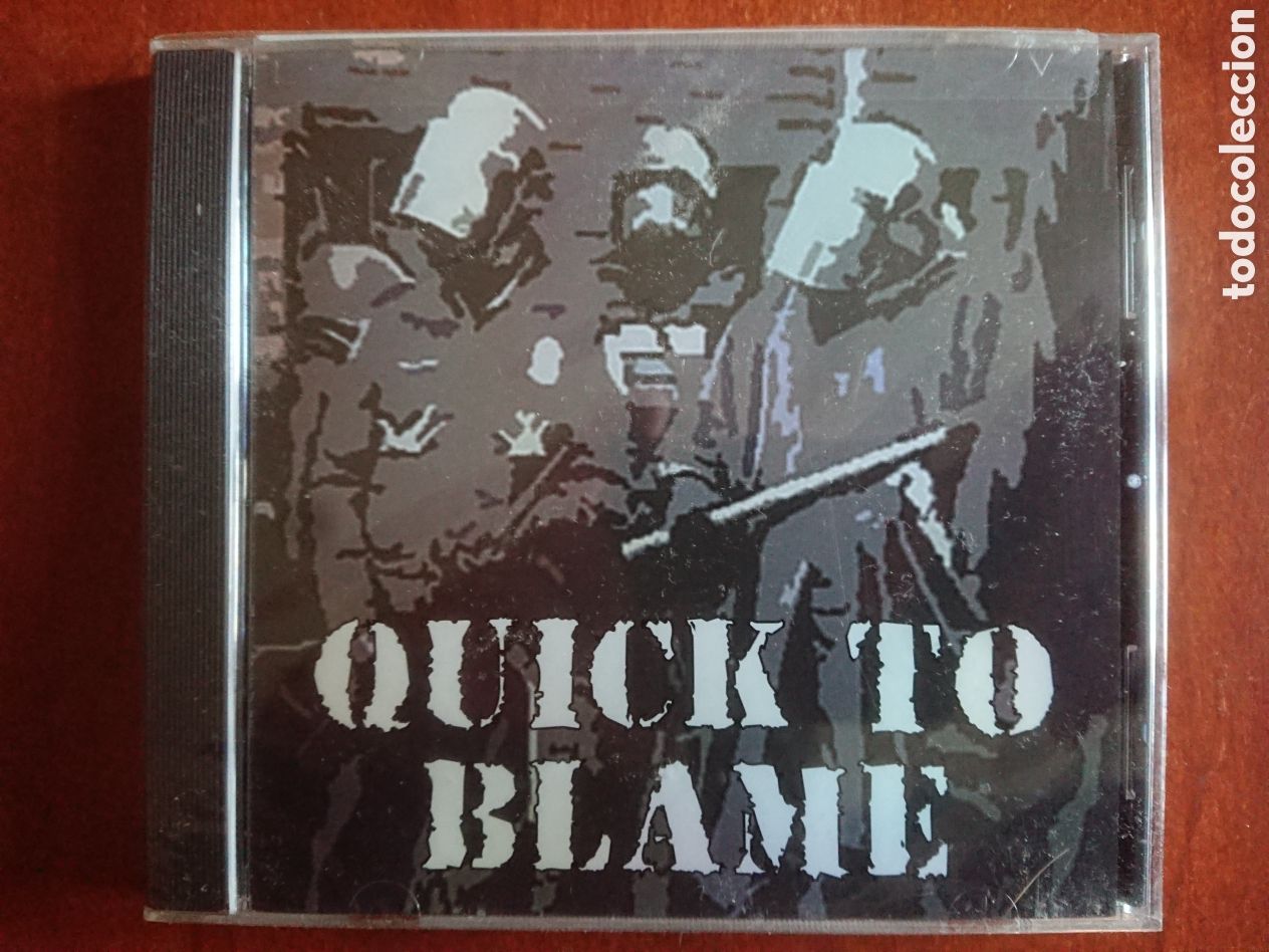 CDs de m&uacute;sica: Quick To Blame - CD - Infect Records - Foto 1