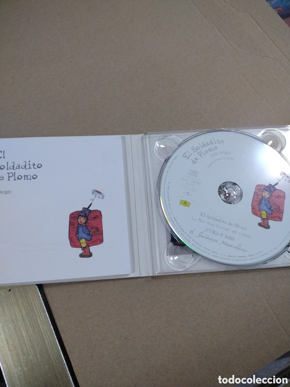 CDs de m&uacute;sica: EMILIO ARAGON - EL SOLDADITO DE PLOMO. CD - Foto 3