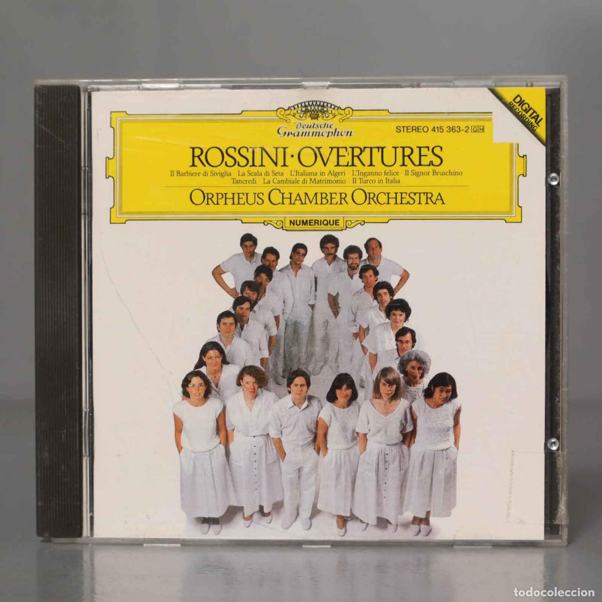 CDs de m&uacute;sica: CD. Rossini - Orpheus Chamber Orchestra &ndash; Overtures - Foto 1