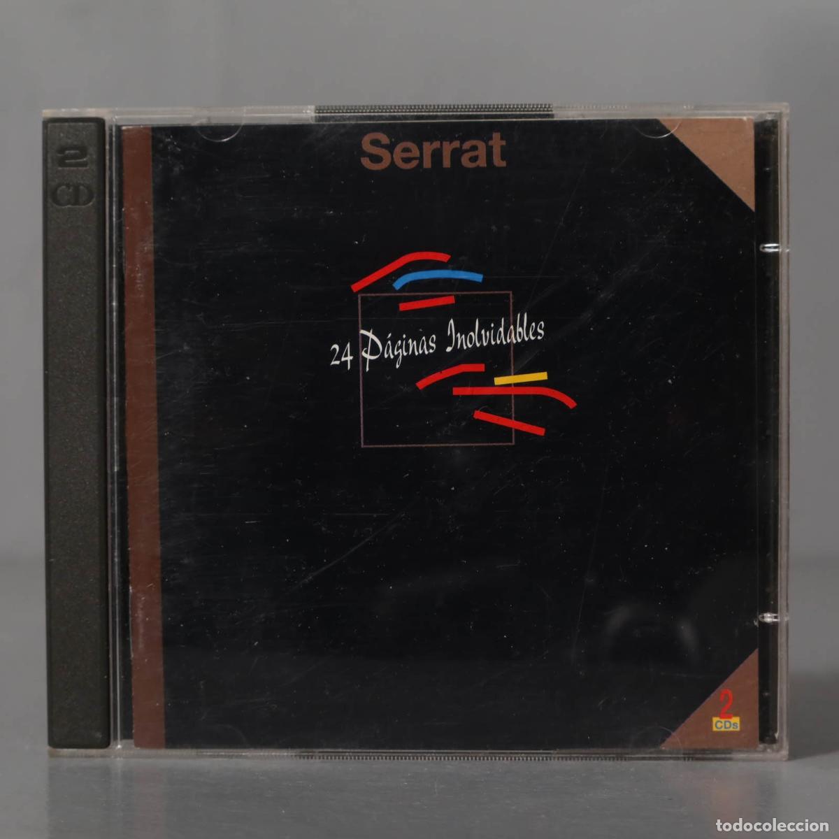 CDs de m&uacute;sica: CD. Serrat &ndash; 24 P&aacute;ginas Inolvidables - Foto 1