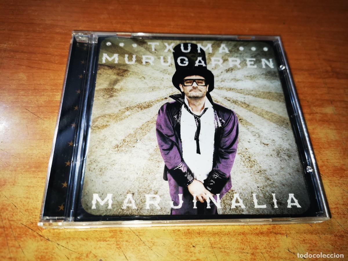 Music CDs: TXUMA MURUGARREN Marjinalia CD ALBUM DEL A&Ntilde;O 2007 CONTIENE 12 TEMAS POP ROCK EUSKERA RARO