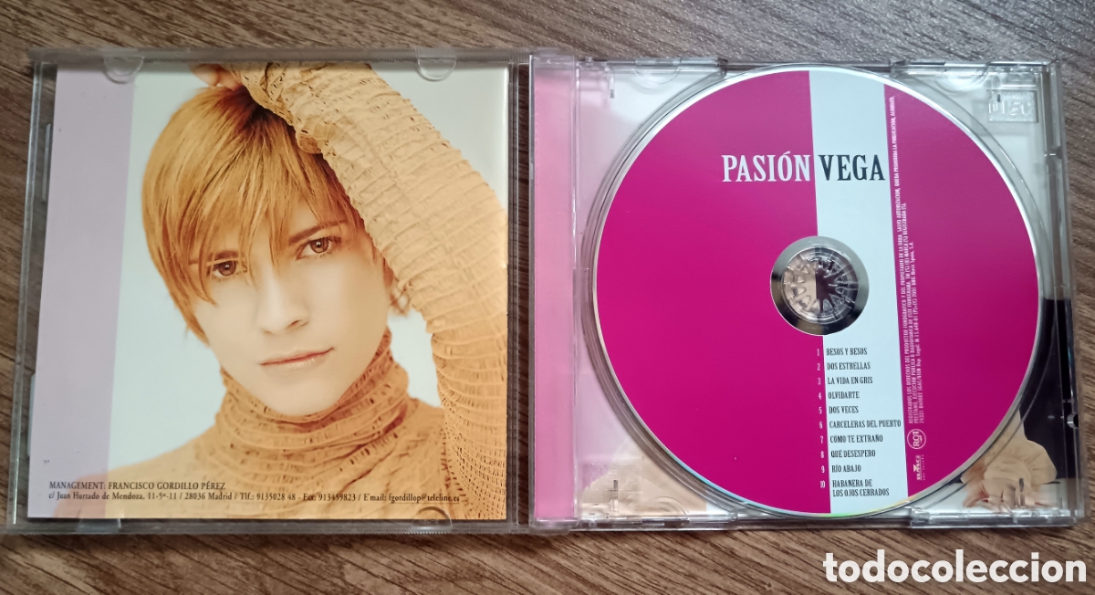 CDs de m&uacute;sica: CD - Pasi&oacute;n Vega (2001) - Foto 3