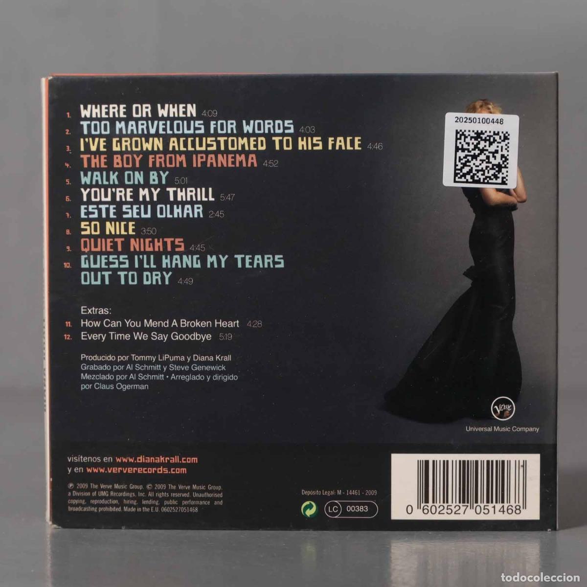 CDs de m&uacute;sica: CD. Diana Krall &ndash; Quiet Nights - Foto 2