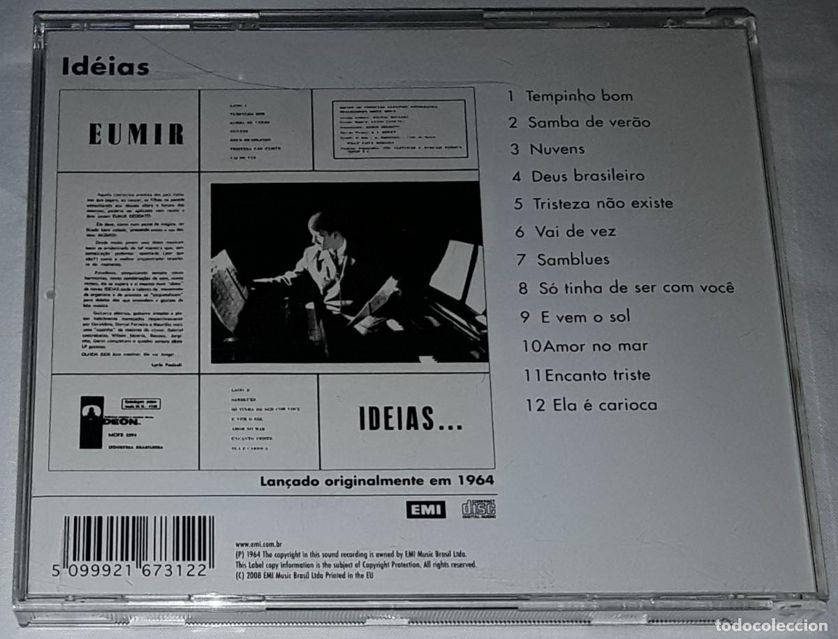 CDs de m&uacute;sica: CD - EUMIR DEODATO - IDEIAS - Foto 2