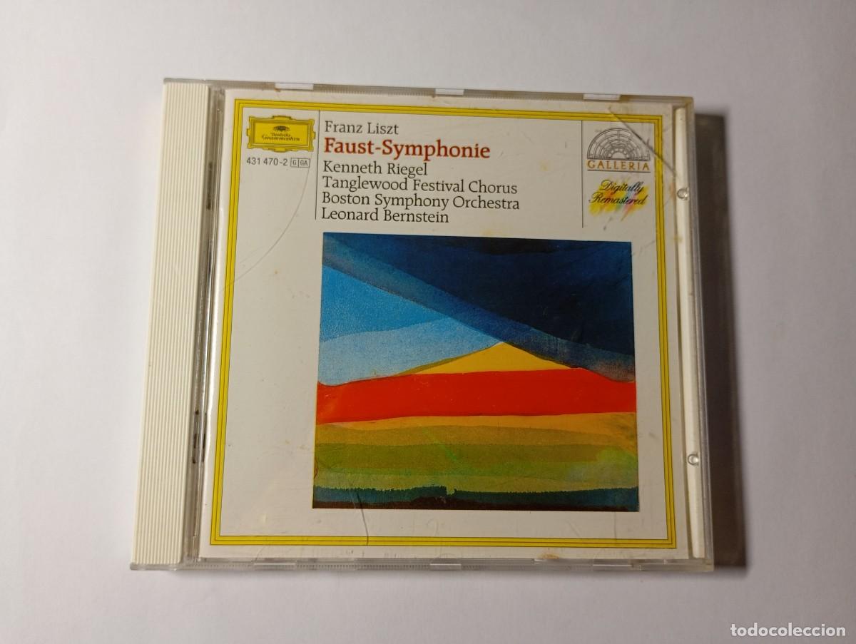 CDs de m&uacute;sica: FRANZ LISZT. FAUST SYMPHONIE. 1 cd - Foto 1