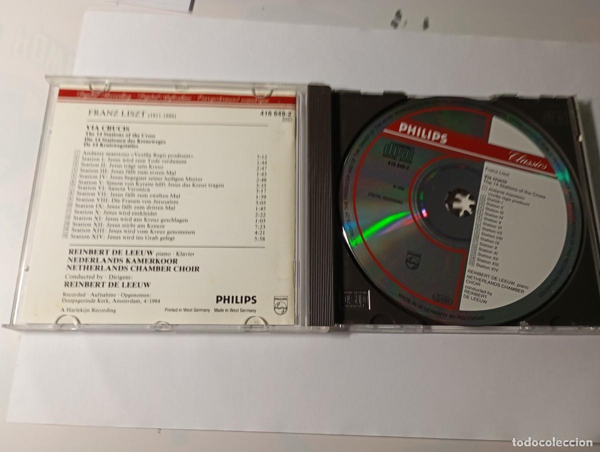 CDs de m&uacute;sica: FRANZ LISZT. VIA CRUCIS. 1cd - Foto 3