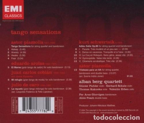 CDs de m&uacute;sica: Alban Berg Quartett &ndash; Tango Sensations - Foto 2