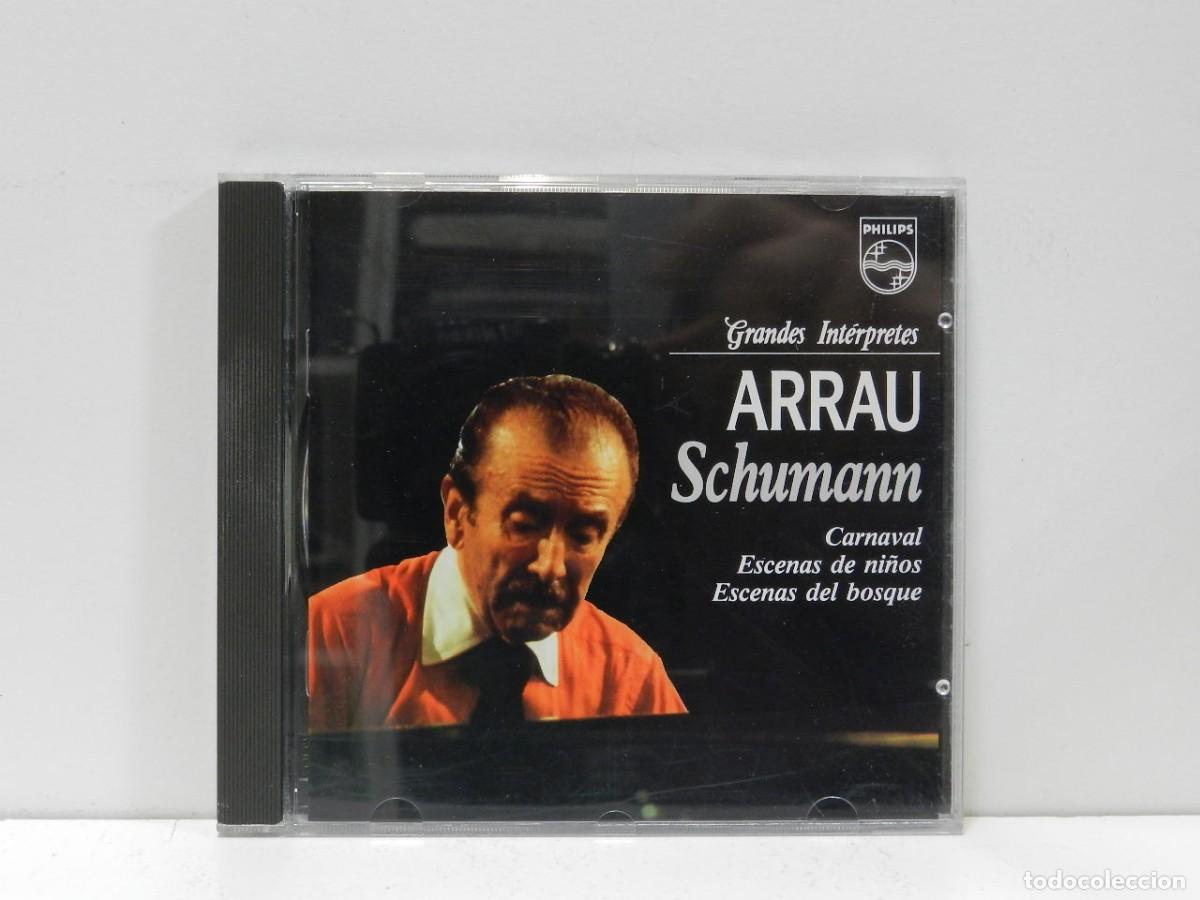 CDs de m&uacute;sica: DISCO CD. Schumann &ndash; Arrau - Grandes Int&eacute;rpretes. COMPACT DISC. - Foto 1