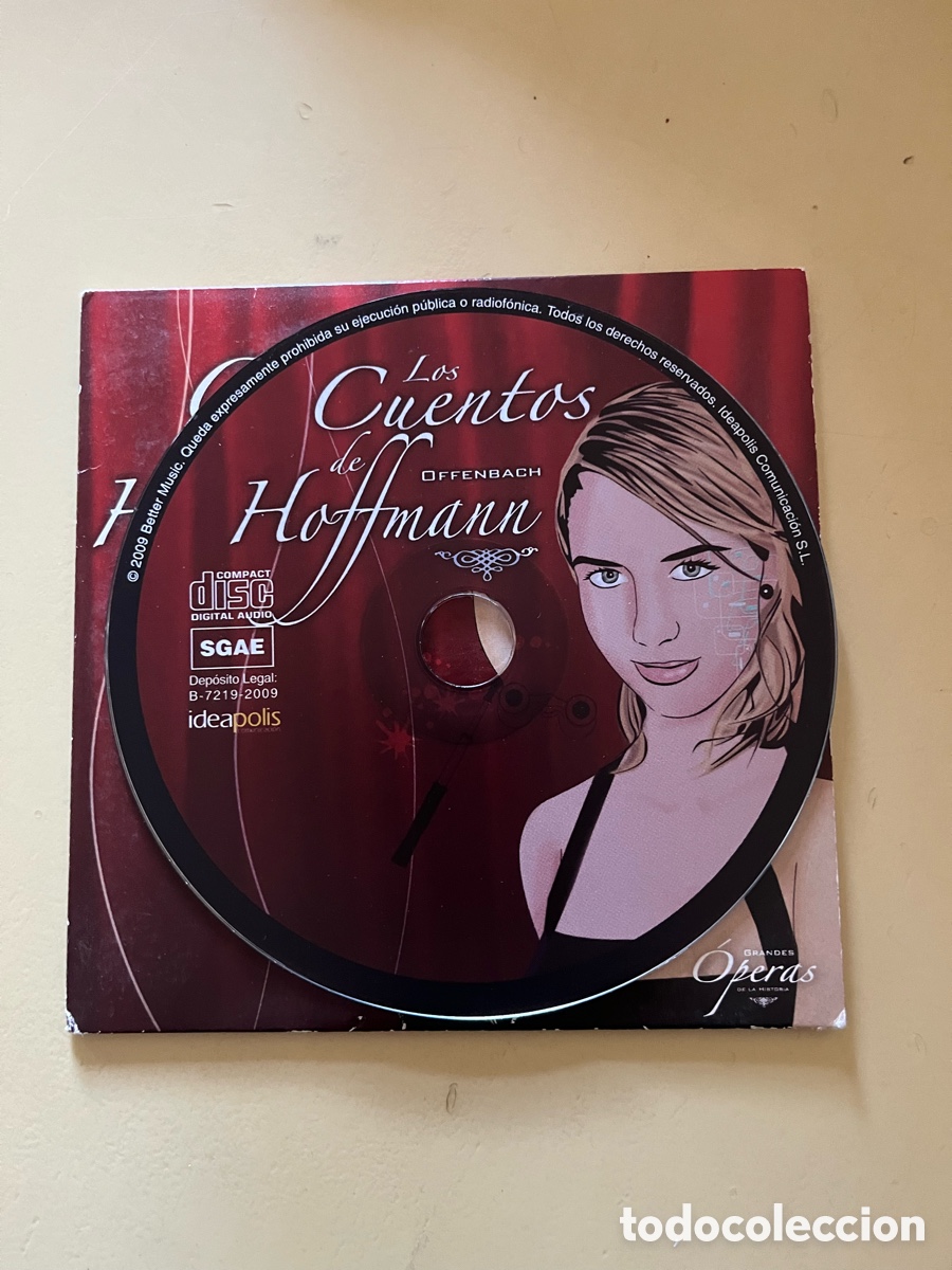CDs de m&uacute;sica: Los Cuentos de Hoffmann. Offenbach. CD. Grandes &Oacute;peras - Foto 3