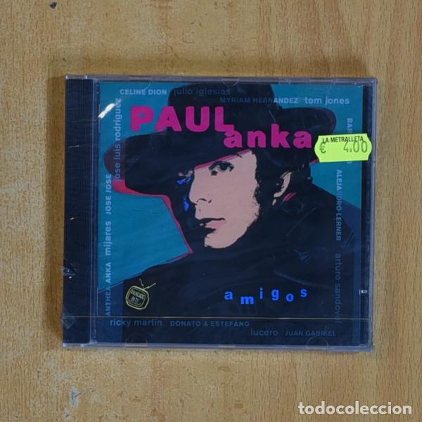 CDs de m&uacute;sica: PAUL ANKA - AMIGOS - CD - Foto 1
