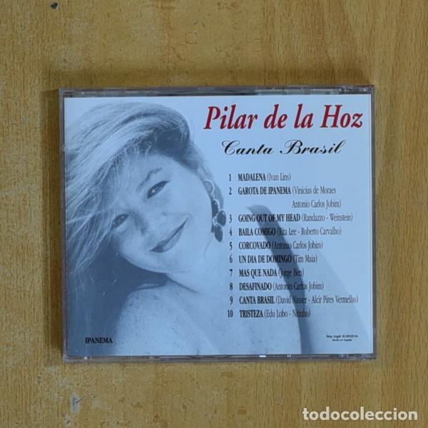 CDs de m&uacute;sica: PILAR DE LA HOZ - CANTA BRASIL - CD - Foto 2