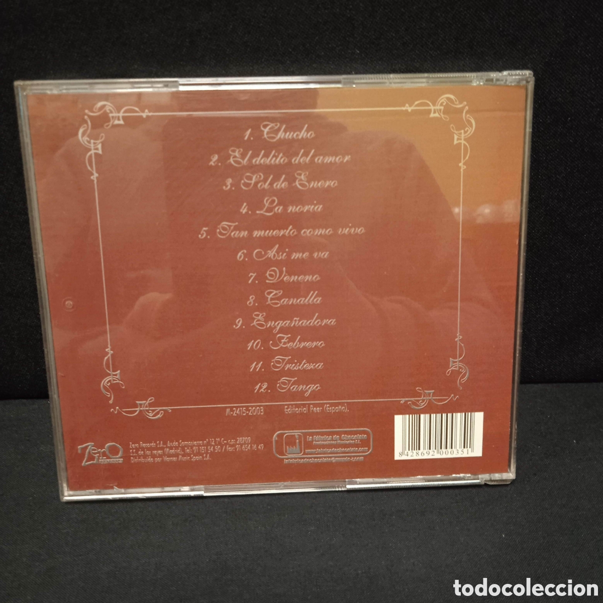 CDs de m&uacute;sica: LA LOGIA DE LA CANALLA - LE PUNK - ZERO 2003 CD - Foto 2