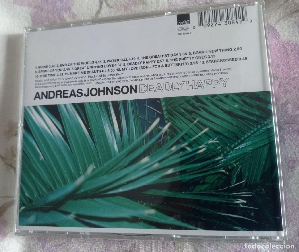 CDs de m&uacute;sica: CD - Andreas Johnson - Deadly Happy - Foto 2