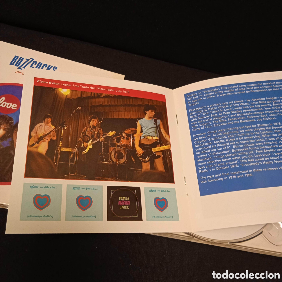 CDs de m&uacute;sica: LOVE BITES (SPECIAL EDITION) 2CD - BUZZCOCKS - EMI 2008 - Foto 4