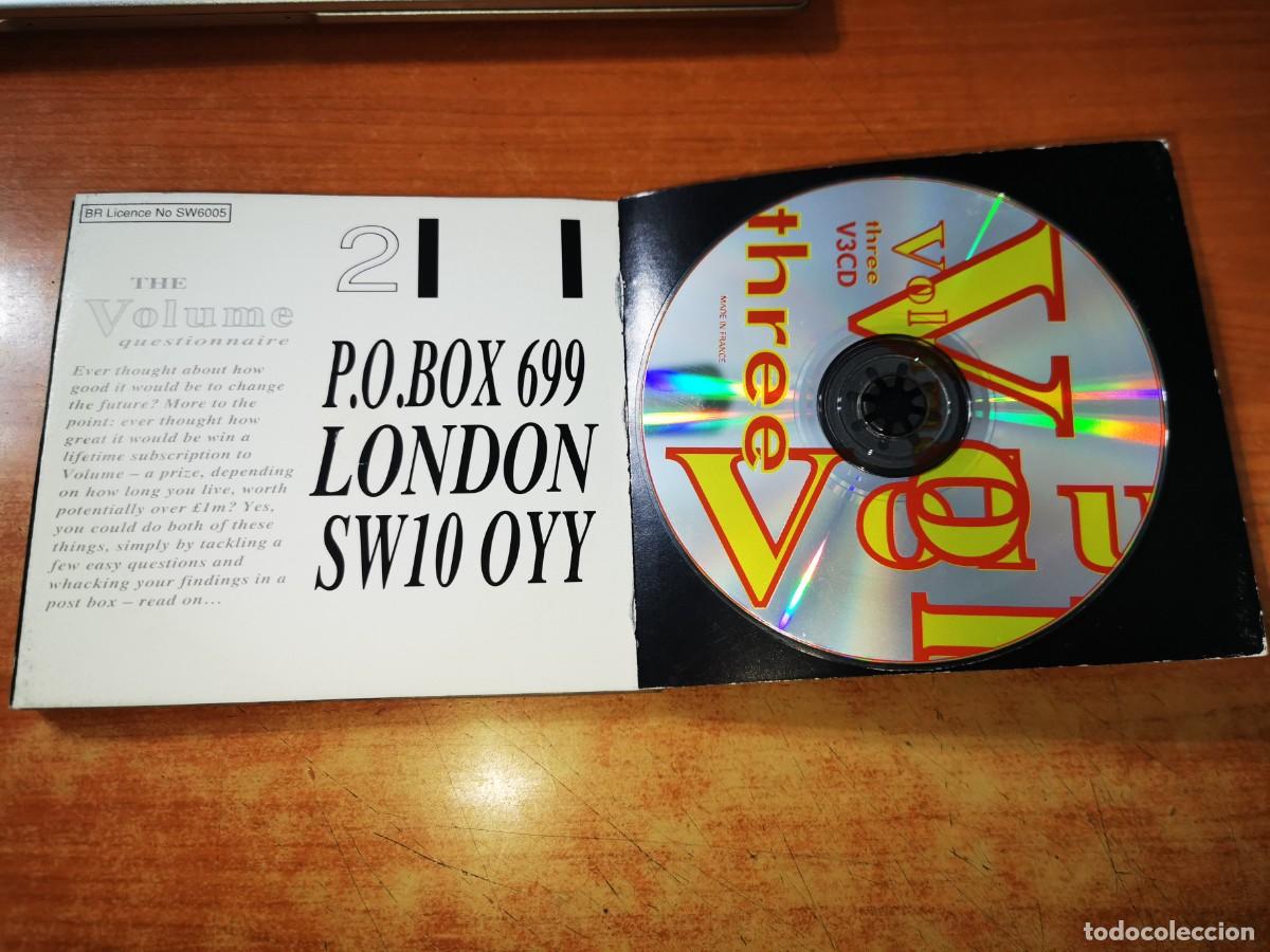 CDs de m&uacute;sica: VOLUME THREE CD LIBRO 1992 UK PUBLIC IMAGE LTD DAISY CHAINSAW LEVITATION MOBY INTERFERENCE ORBITAL - Foto 4